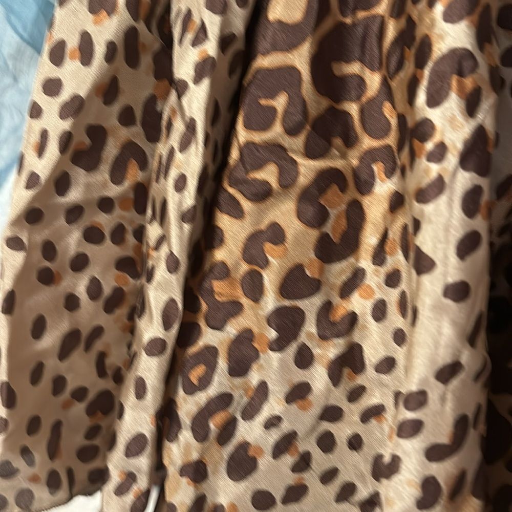 Samantha Treacy Y2K 100% Silk Boho Fold Over Waist Mini Skirt Size 4 - Picture 5 of 7
